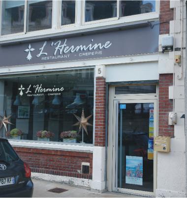 Devanture crêperie